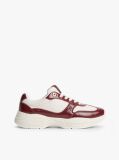 Multi TH Monogram Mixed Texture Leather Trainers  Women