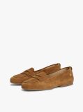 Brown TH Monogram Flexible Suede Loafer Ballerinas  Women