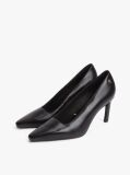 Black TH Monogram Leather High Heels  Women
