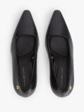 Black TH Monogram Leather High Heels  Women