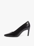 Black TH Monogram Leather High Heels  Women