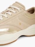 Μπεζ Σουέτ Sneakers Με Μονόγραμμα TH  Γυναίκες