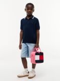 Multi Signature Colour-Blocked Textile Lunch Box  Kids Unisex