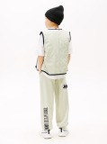 Multi Reversible Quilted Relaxed Gilet  Boys
