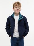 Blue Flag Embroidery Relaxed Jacket  Boys