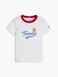 White Crest Logo Jersey T-Shirt  Boys