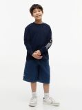 Blue Logo Long Sleeve T-Shirt  Boys