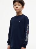 Blue Logo Long Sleeve T-Shirt  Boys