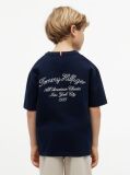 Μπλε T-Shirt Με Λογότυπο  Αγόρια