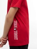 Red Crew Neck T-Shirt  Boys