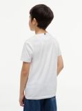 White Crew Neck T-Shirt  Boys