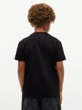 Black Shield Logo Appliqué T-Shirt  Boys