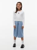White Heritage Extra Slim Long Sleeve T-Shirt  Girls