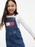 Denim Denim Φόρεμα Σαλοπέτα Με Heritage Λογότυπο  Κορίτσια