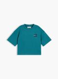 Blue Rhinestone Jersey T-Shirt  Girls