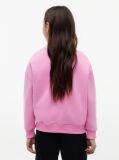Pink Rhinestone Crew Neck Sweatshirt  Girls