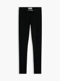 Black Essential Hilfiger Monotype T-Shirt And Leggings Set  Girls