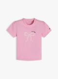 Ροζ Essential T-Shirt Με Μανίκι Flutter  Βρεφικά