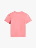 Ροζ Βαμβακερό T-Shirt Με Smiley Λογότυπο  Βρεφικά
