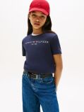 Μπλε T-Shirt Από Οργανικό Βαμβάκι  Παιδί Unisex