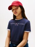 Μπλε T-Shirt Από Οργανικό Βαμβάκι  Παιδί Unisex