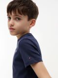 Μπλε T-Shirt Από Οργανικό Βαμβάκι  Παιδί Unisex