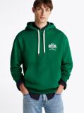 Πράσινο Hoody Με Κεντητό Λογότυπο  Άνδρες