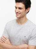 Γκρι Interlock Πλεκτό T-Shirt  Άνδρες