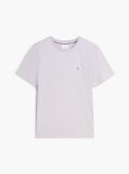 Γκρι Interlock Πλεκτό T-Shirt  Άνδρες