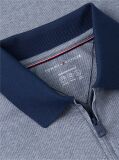 Multi Performance Regular Fit Quarter-Zip Oxford Polo Shirt  Men