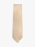 Beige Pure Silk Jacquard Micro Dot Tie  Men