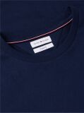 Blue Flag Embroidery T-Shirt  Men
