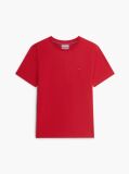 Κόκκινο T-Shirt Με Κεντητή Σημαία  Άνδρες