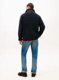 Blue Teddy Fleece Zip-Thru Jacket  Men