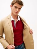 Μπεζ Smart Casual Blazer Σε Κανονική Γραμμή  Άνδρες