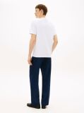 Άσπρο T-Shirt Με Λογότυπο Και Κλασική Λαιμόκοψη  Άνδρες