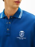 Blue Tipped Collar Relaxed Rugby Sweatshirt  Men