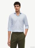Multi Smart Casual Ριγέ Πουκάμισο Σε Slim Γραμμή  Άνδρες
