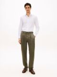 Άσπρο Smart Casual TH Flex Πουκάμισο Σε Slim Γραμμή  Άνδρες