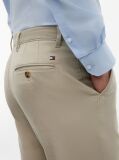 Beige Denton Straight Textured Chinos  Men