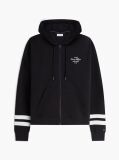 Black Nautical Logo Zip-Thru Hoody  Men