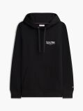 Black Back Graphic Relaxed Terry Hoody  Men