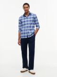 Multi Regular Fit Check Lightweight Oxford Shirt  Men