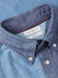 Multi Relaxed Fit Colour-Blocked Chambray Shirt  Men