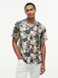 Multi Regular Fit Floral Short Sleeve Shirt  Men