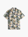 Multi Regular Fit Floral Short Sleeve Shirt  Men