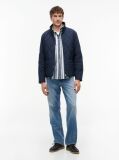 Multi Regular Fit Multicolour Stripe Poplin Shirt  Men