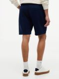 Blue Logo Embroidery Terry Sweat Bermuda Shorts  Men