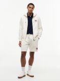 Beige Logo Embroidery Terry Sweat Bermuda Shorts  Men