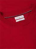 Κόκκινο T-Shirt Με Wavy Σημαία  Άνδρες